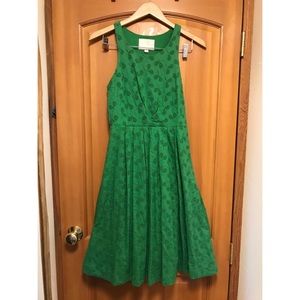 Spring Green Sleeveless Dress